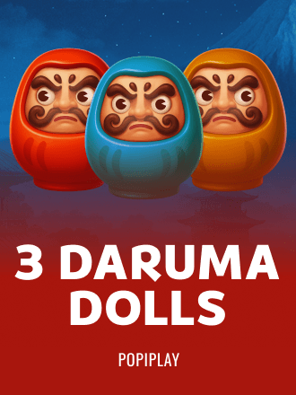 3 Daruma Dolls