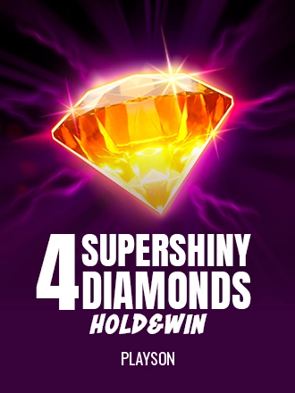 4 Supershiny Diamonds: Hold and Win
