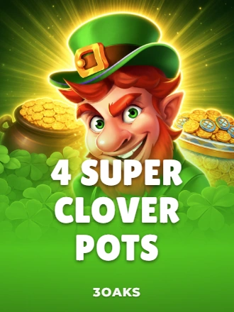 4 Super Clover Pots