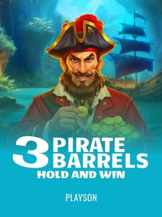 3 Pirate Barrels