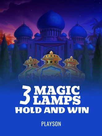 3 Magic Lamps: Hold and Win