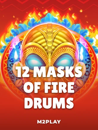 12 Masks of Fire Drums
