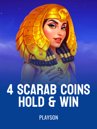 4 Scarab Coins: Hold and Win