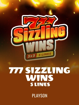 777 Sizzling Wins: 5 lines